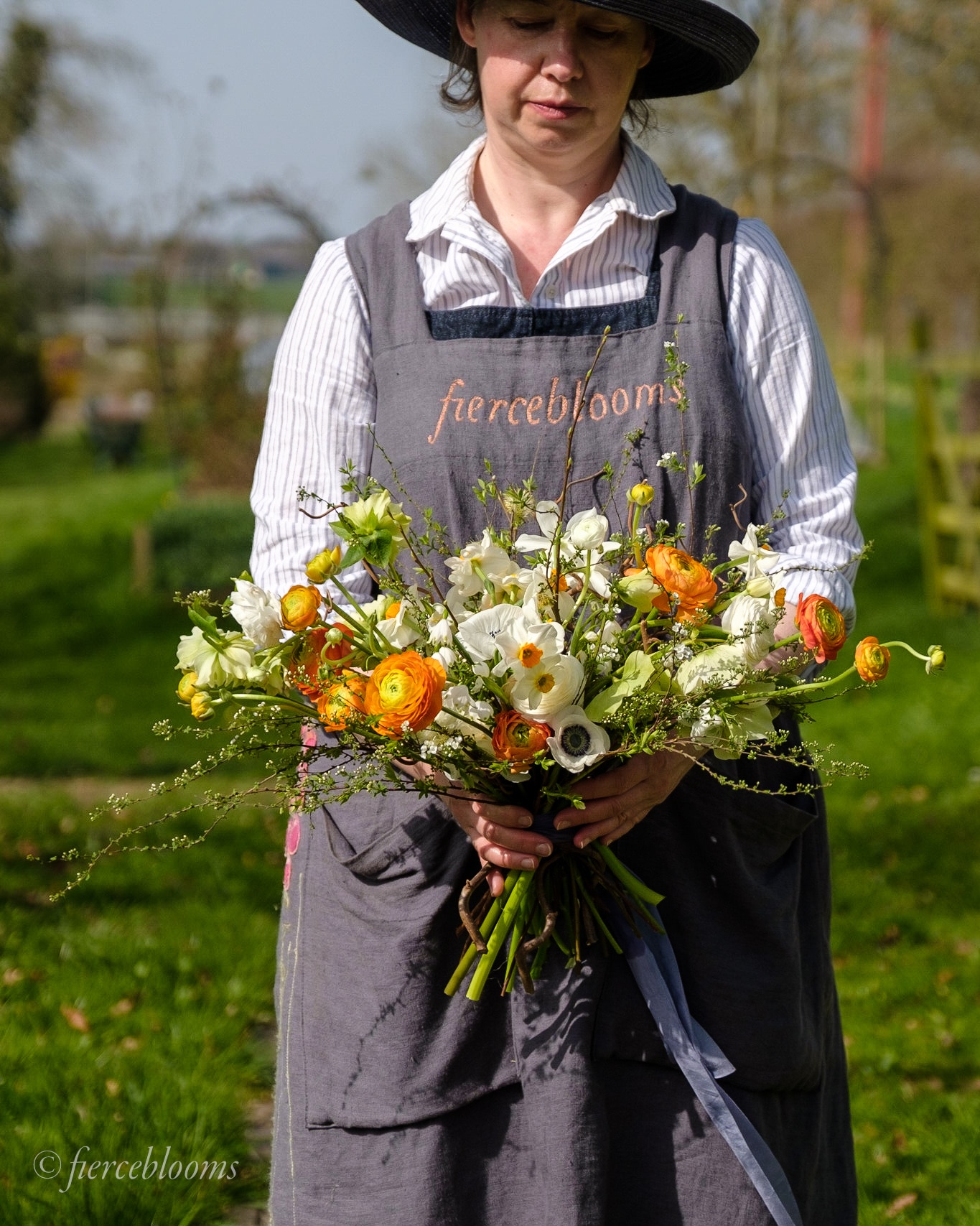 Sustainable spring bouquet