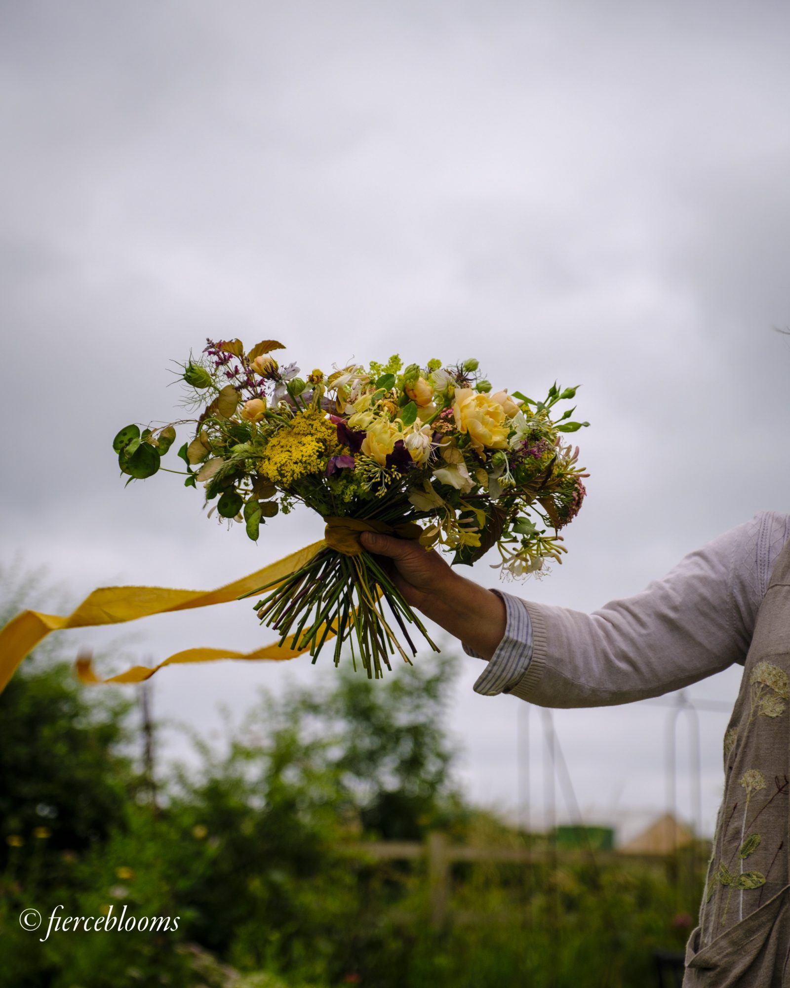 Flower Arranging Summer Bouquet Class Fierceblooms British Flowers