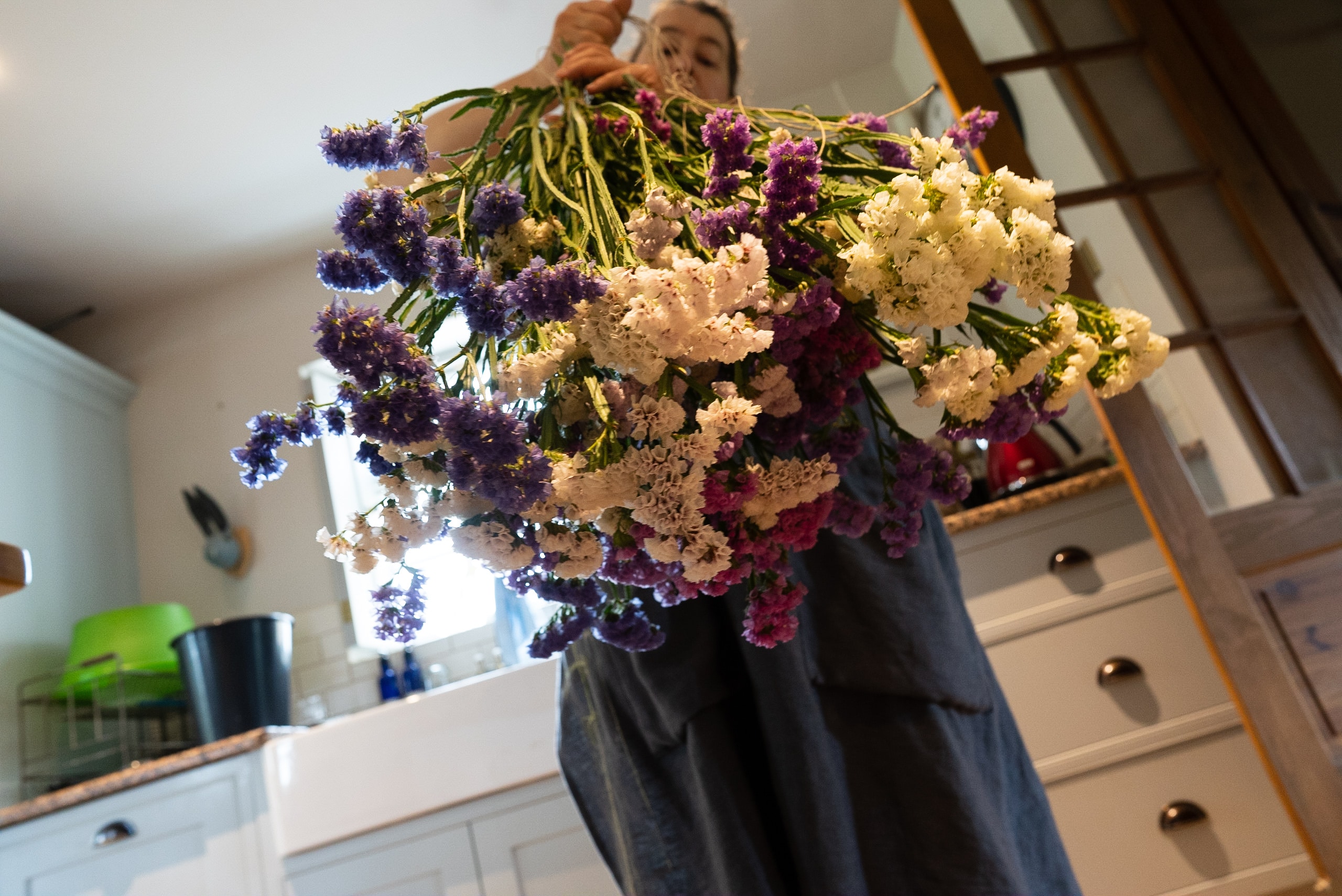 Featured image for “Tips For Harvesting And Drying Flowers – Statice”
