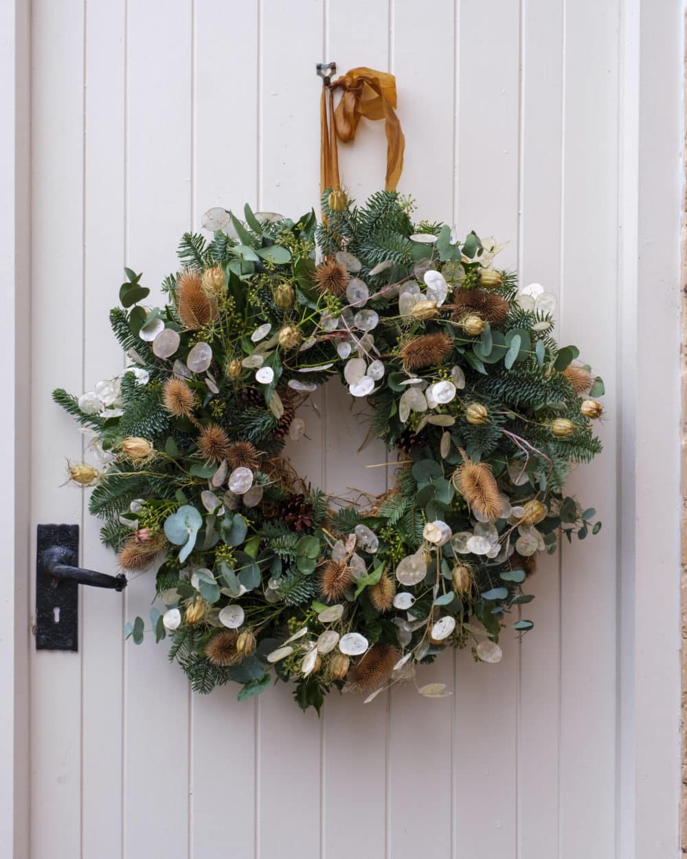 seasonal sustainable christmas wreath