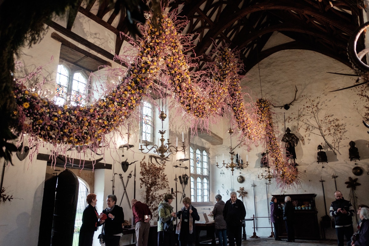 Featured image for “Cotehele Visit – Floral Garland And A Tudor Manor”